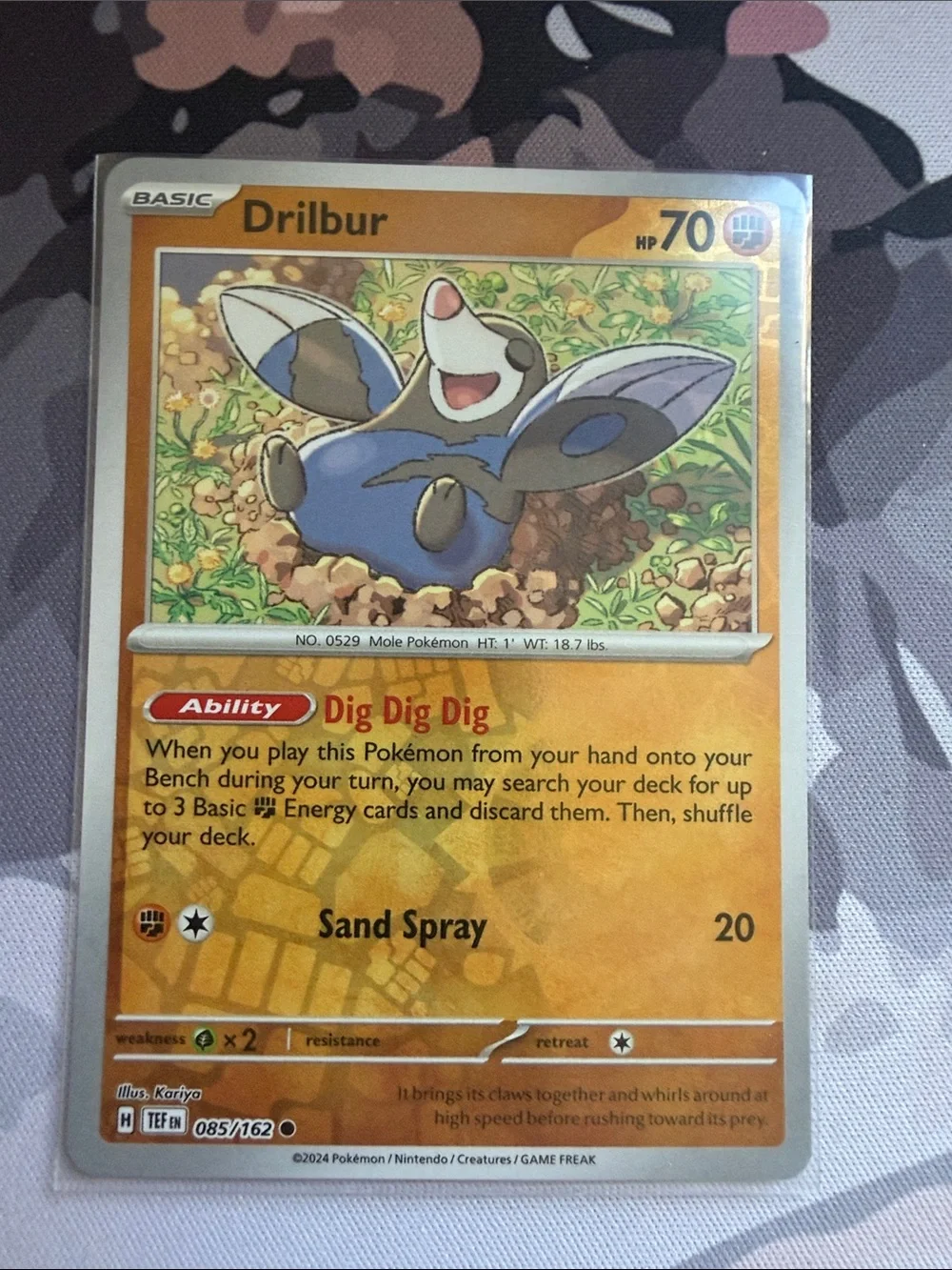 Drilbur & Excadrill Pokémon Evolution Card Lot Reverse Holo ⛏️ ✨5/$25✨